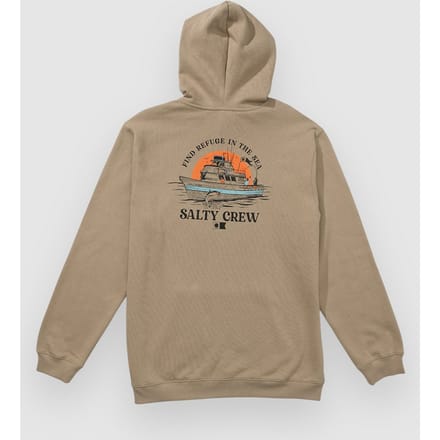 Salty Crew Day Charter Hoodie grijs