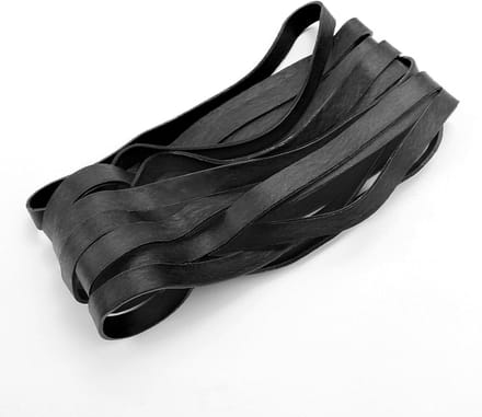 Grote Zwarte Rubber Banden - 20 Stuks - Elastische Ringen voor Kantoor, Thuis en Schoolbenodigdheden