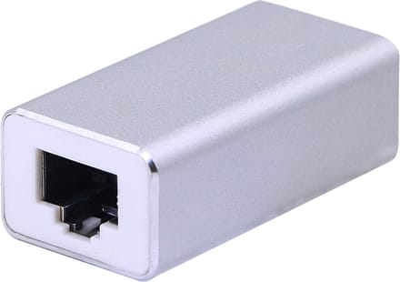 RJ45 LAN Koppeling Gigabit Ethernet Adapter Vrouwelijk naar Vrouwelijk voor Cat7 Cat6 Cat5e