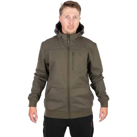 Fox Collection Soft Shell Jacket Green & Black Small