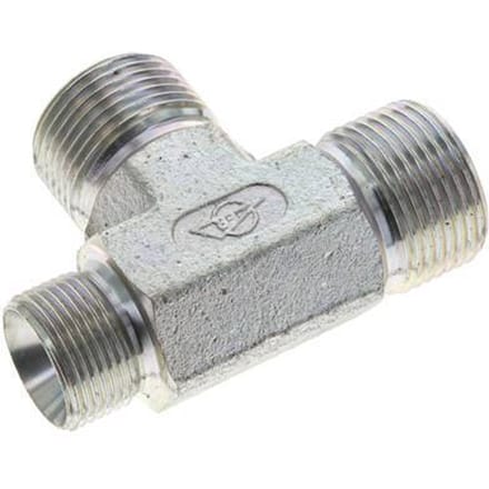 T-Fitting G3/4'' x G1'' Buitendraad Staal 225bar (3161,25psi)