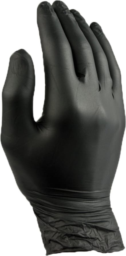 Handschoen | Nitril | Zwart | Ongepoederd | M | 100 stuks