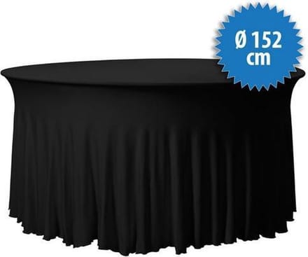 Cover Up Tafelrok Surf - Ø152cm - Zwart