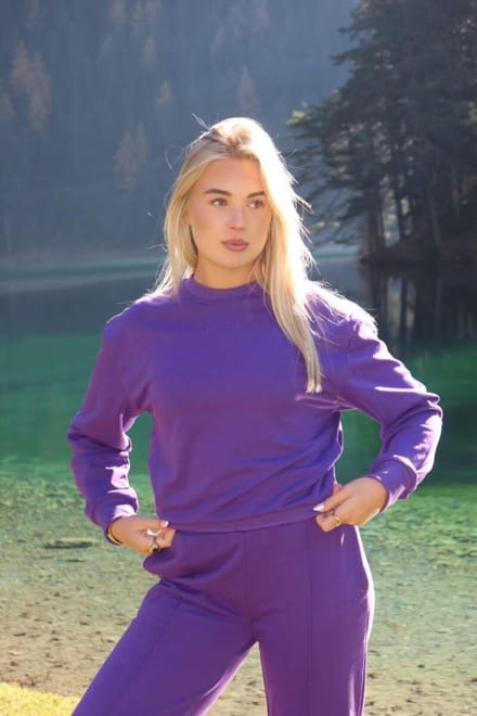Fittastic Sportswear Sweater - Lush purple (Beschikbaar in verschillende maten)