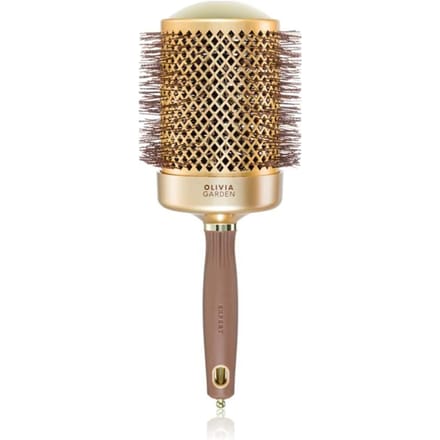 Olivia Garden Expert Blowout Shine Wavy Föhnborstel Goud-Bruin