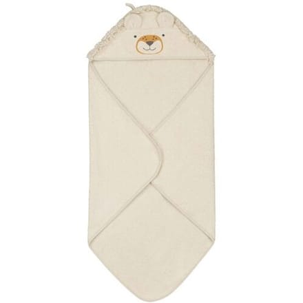 Prénatal badcape leeuw Light Ecru unisex