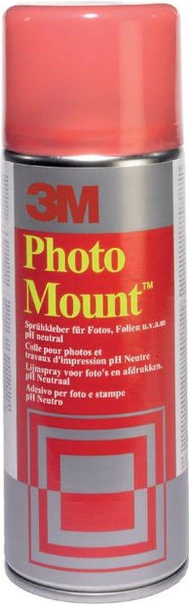 Lijmspray 3m foto mount spuitbus 400ml | 12 stuks