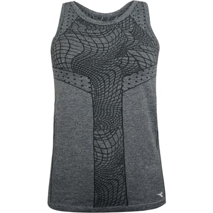 Diadora Naadloze Tank Top Dames Strak Gym Hardloop Vest 170380 C2815