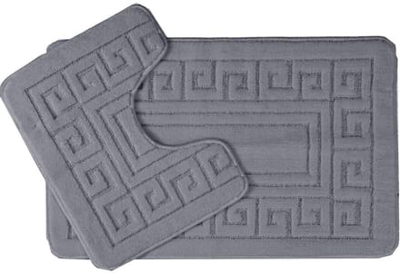 Badmat Anti Slip - Douchemat - Bathroom Mats - Grijs