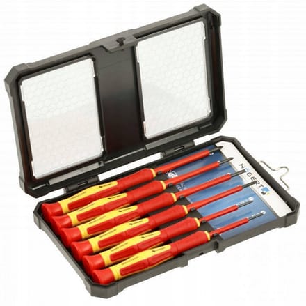 Precisie Schroevendraaiers Set VDE Geïsoleerd 6 Stuks 1000V