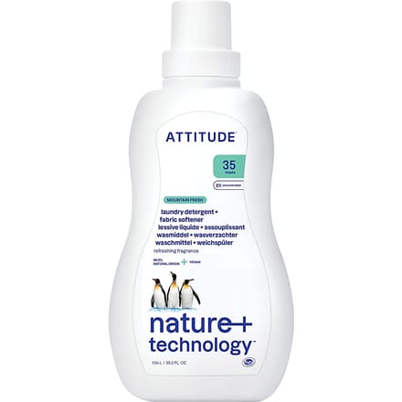 Attitude 2-in-1 Wasmiddel & Wasverzachter Mountain Essentials