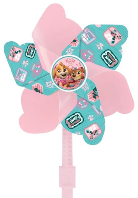 PAW Patrol Fietswindmolen - Windmolentje voor Kinderen - Roze - Blauw