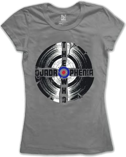 The Who - Quadrophenia Dames T-shirt - S - Grijs