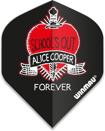Dart Flights Extra Dikke Set voor Volwassenen met Iconisch Rock Design