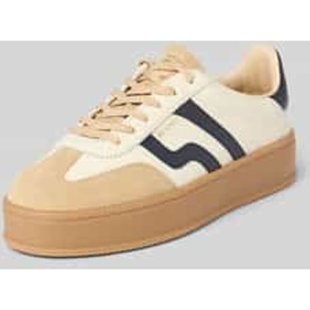 Sneakers van echt rundleer model 'Cuzmani'