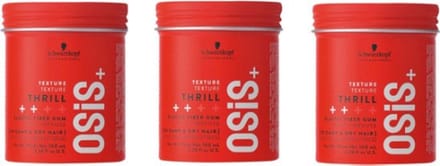 Schwarzkopf Osis Thrill Fibre Gum Triple Pack