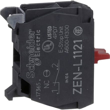 Schneider Electric ZENL1121 ZENL1121 Hulpschakelaar 1x NC 5 stuk(s)