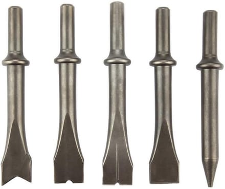 Allecto - Air Hammer Chisel Set - Pneumatische Beitels voor Beton en