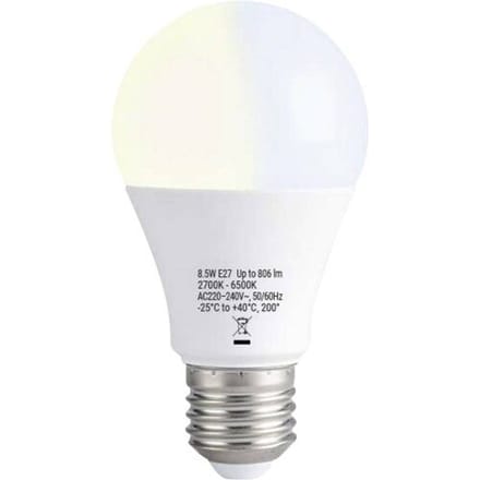 Duo Bulb E27 Gen3 LED-lamp, LED-dimmer Energielabel: F (A - G) WiFi, Bluetooth, ZigBee Shelly