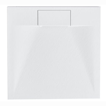 BELIANI AZZURRO - Douchebak - Wit - 90 x 90 x 3 cm - SMC (kunststof)
