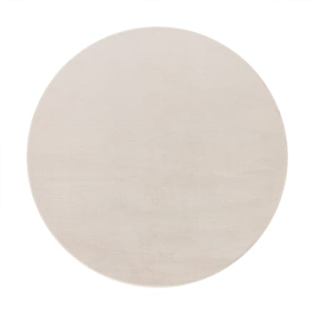 Zacht kleed Solina crème 80 cm rond