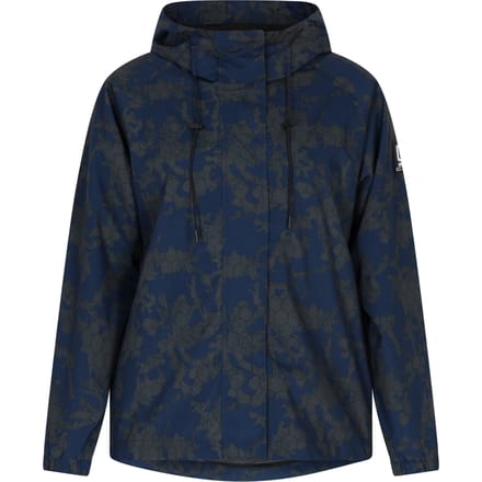 Schmuddelwedda Oversized anorak Dames Donkergrijze marinecamouflage