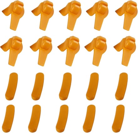 Bandenwisselaar Beschermers - Monteerhulp - Bandenwissel Werkzaamheden - 20 Stuks Set - Geel