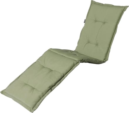 Madison - Tuinkussen - Loungekussen - 200 x 60cm - Panama Sage Groen - Ligbedkussen
