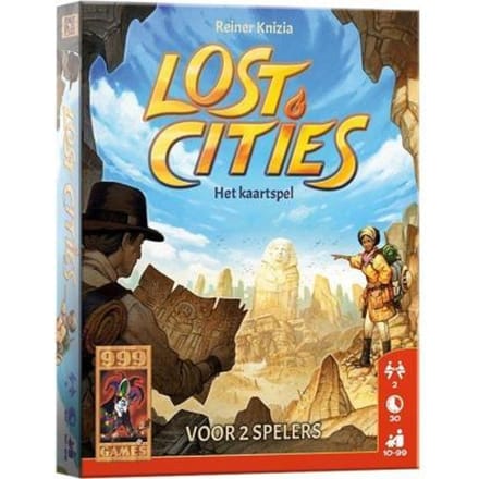 999 Games Lost Cities: Het Kaartspel Gezelschapspellen Bordspellen Gezelschapsspellen