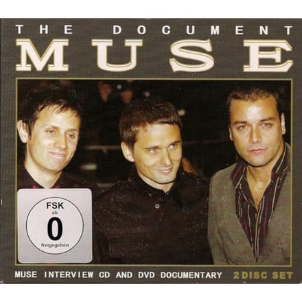 CD MUSE - The Document CDDVD12 Chrome Dreams 2006 Duitsland Rock Gebruikt black