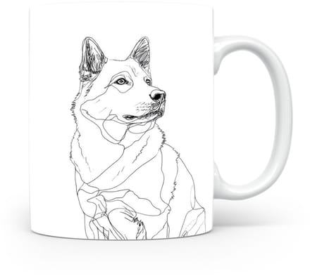 Beker Karelische Berenhond