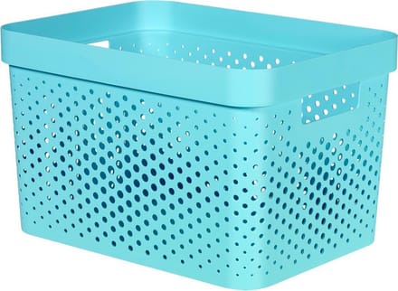 Curver - Infinity box dots 17L molokai blauw