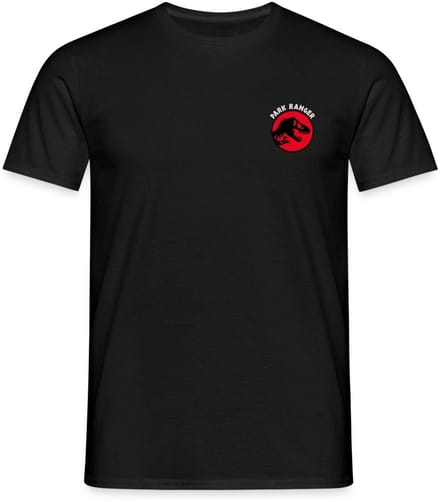 Jurassic Park Park Ranger T-Shirt Heren