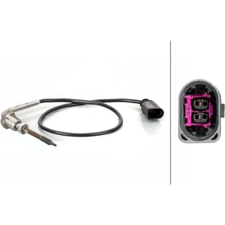 Sensor, uitlaatgastemperatuur HELLA 6PT 014 494-861