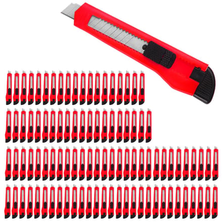 Breekmes - 9mm Afbreekmessen Vergrendeling – 50 Stuks