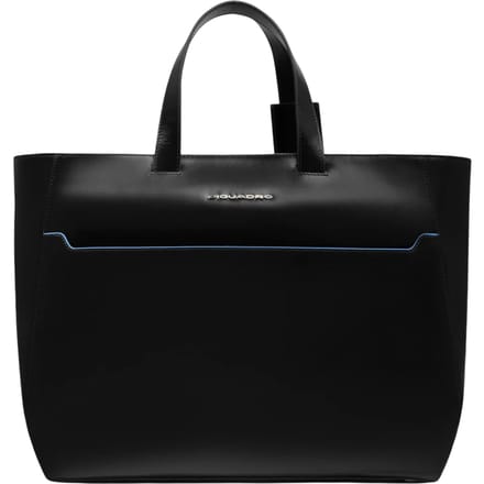 Piquadro Blue Square laptopshopper 16 inch nero