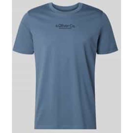 regular fit T-shirt van puur katoen