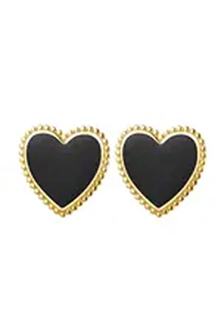 Oorknopjes hart chique - Stainless Steel
