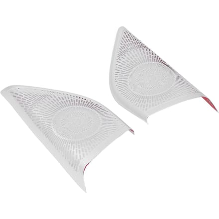Paar Autodeur Speaker Cover Audio Luidspreker Trim Aluminiumlegering Vervanging voor Benz B Klasse W247 gray