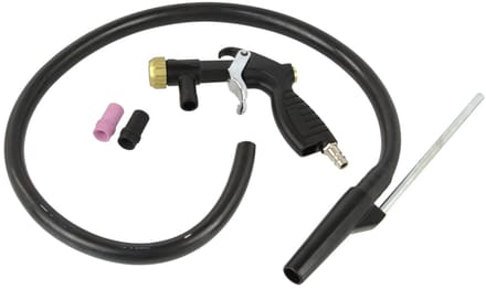 GEKO Zandstraalpistool - Inclusief 1 m slang - 3 verwisselbare nozzles - Drukbereik 2-9 bar