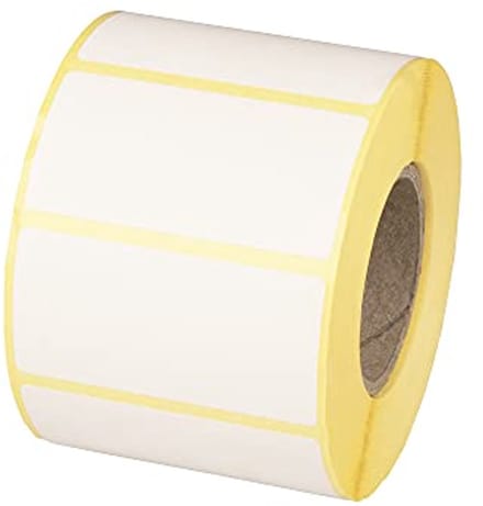 Thermische Barcode Etiketten op Rol - Papier Wit - 1000 Stuks - 60x30mm - Voor Thermische Printers