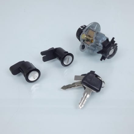 Kit serrure Kyoto pour Scooter Peugeot 125 Elystar 2002 à 2014 Neuf