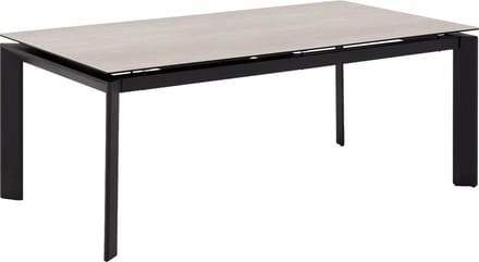 Goossens Eliana Eettafel - Keramiek - 200 x 76 x 100 cm - Rechthoek - beige