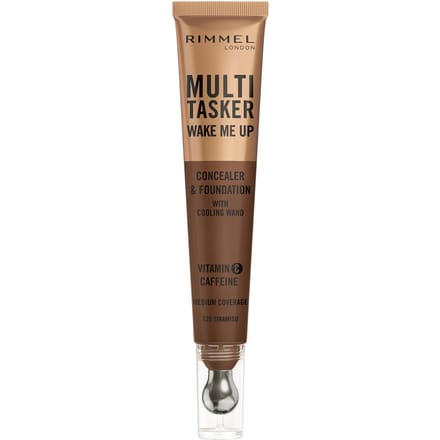 Rimmel Multi-Tasker Wake Me Up Foundation en Concealer 20 ml (Verschillende Tinten) - 120 Tiramisu
