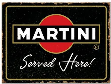 Martini Served Here - Magneet