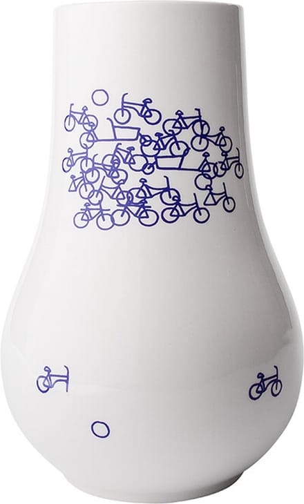 Heinen Delfts Blauw - Buikvaas De Blauwe Fiets nr.1 - Keramiek - 20 cm