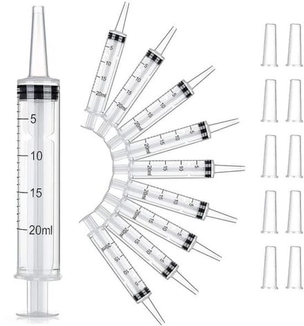 Onf3 - Plastic spuiten - 10-pack 20 ml - Ideaal voor wetenschappelijk