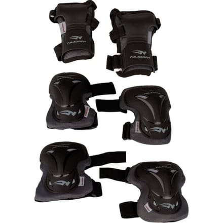Nijdam Skate Beschermset - Volwassenen - Ink Shield - Zwart- Maat M