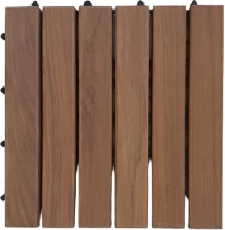 Hardydeck© - 2 stuks Hardhout ipe terrastegel prijs incl levering