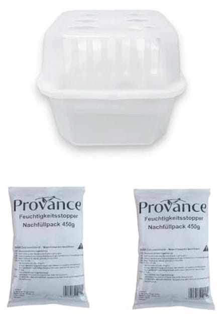 XLvochtvreter sets met 2 x 450g granulaat - 1-12 dozen